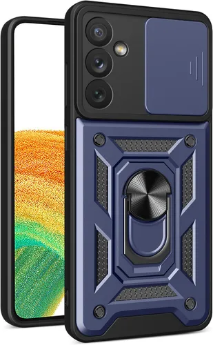 Vista 145 de Compatible con Tecno Pova Neo 2 Bracket Shell, con cubierta deslizante para lente de cámara compatible con Tecno Pova Neo 2 LG6n Case Negro