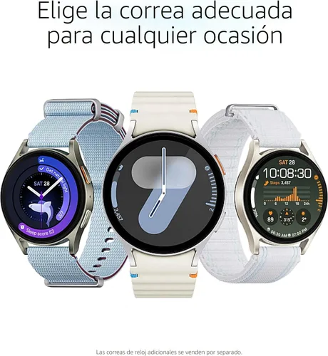 Vista 10 de SAMSUNG Galaxy Watch 7 40mm Bluetooth AI Smartwatch con puntuación de energía, consejos de bienestar, seguimiento de frecuencia cardíaca, monitor