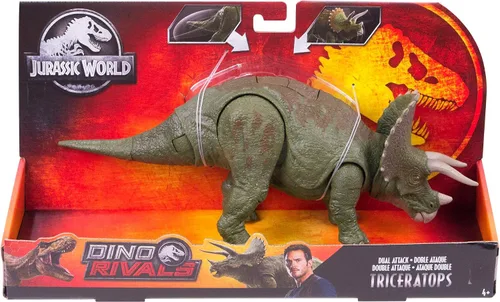 Vista 5 de Triceratops de doble ataque del mundo jurásico