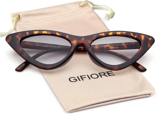 Vista 2 de Gifiore - Lentes de sol para mujer, diseño retro vintage