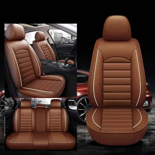 Vista 3 de WillMaxMat - Funda universal de asiento delantero y trasero de automóvil, para Mercedes