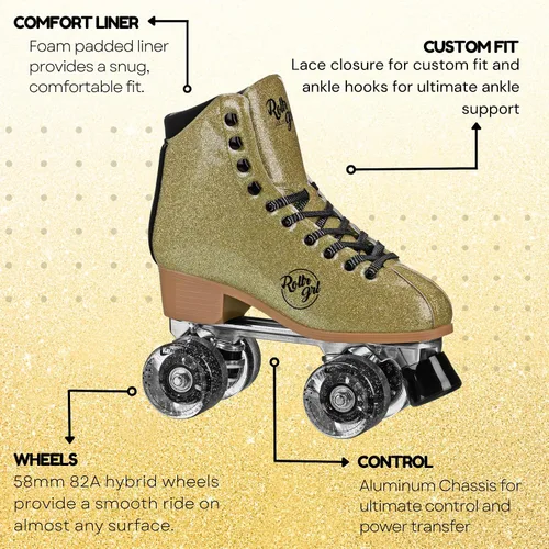 Vista 6 de Pacer - Patines coloridos Freestyle Rollr GRL Astra