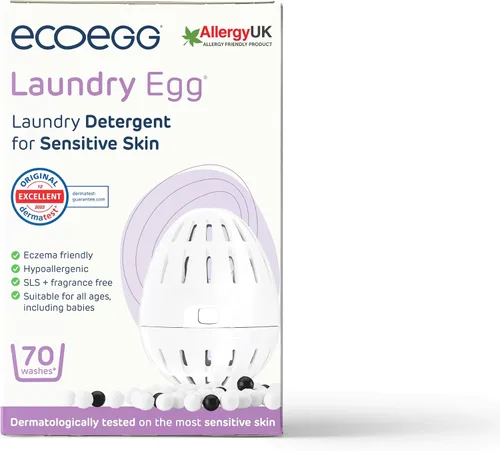 Vista 10 de Ecoegg Detergente para ropa sucia, 70 cargas, flor de primavera, piel sensible