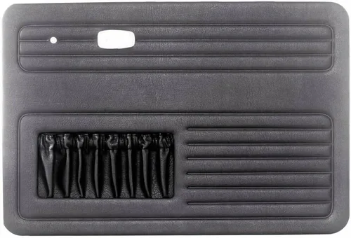 Vista 2 de Kit de panel universal de puerta de 4 piezas, tipo 1 y S/B 65-77, negro (Exc. Conv.)