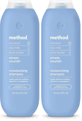 Vista 25 de Method Curl Defining Co-Wash, Coco Twist, leche de coco + aguacate + notas de macadamia, 13.5 onzas