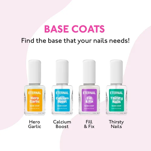 Vista 7 de Eternal Esmalte de uñas de gel de calcio – 0.5 fl oz de esmalte de uñas base Esmalte de uñas transparente para cuidado de uñas y fortalecedor