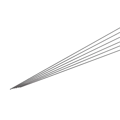 Vista 12 de MECCANIXITY Varilla de fibra de carbono, 0.020 in x 3.937 in para avión RC DIY herramienta ala tubo brazo cuadricóptero, paquete de 6