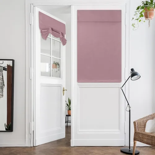 Vista 110 de HOMEIDEAS Cortinas Opacas para Aula para Puerta Principal, Cubierta de Ventana de Puerta de Aula, Persianas de Privacidad con Aislamiento Térmico