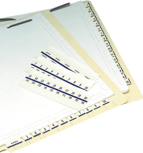 Vista 3 de Tabbies Divisor de índice Index Diveder (58000) - Blanco