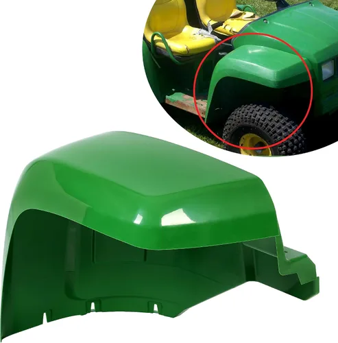 Vista 4 de ECOTRIC Aletas delanteras LH y RH Compatibles con modelos John Deere Gator E-Gator Reemplazo para AM125669 M113113 2 paquetes de protectores