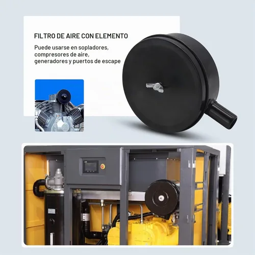 Vista 7 de VH901700AV Filtro de entrada de bomba de compresor de aire con elemento filtrante con elemento Vh3000 rosca compresor filtro de entrada de aire apto