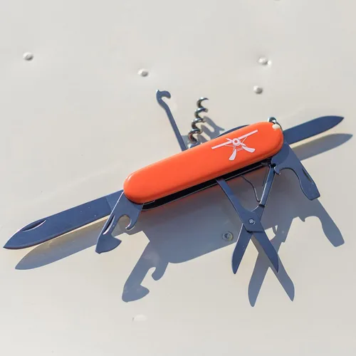 Vista 2 de Flight Outfitters Sidekick - Cuchillo de bolsillo compacto EDC con cuchillas, tijeras y destornilladores, cuchillo de supervivencia duradero