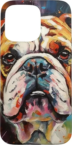 Vista 30 de Funda para iPhone 14 Pro Max English Bulldog Pet Paw Men Women Dog Lover