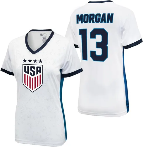 Vista 20 de Icon Sports U.S. Women Soccer Game Day Tee - Camiseta Unisex para Adulto de Manga Corta de Poliéster con Licencia Oficial