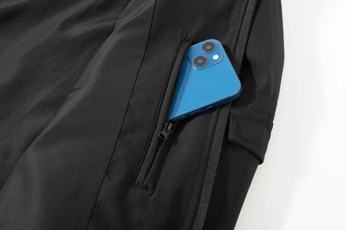 Vista 5 de TLZC Chaqueta bomber de moda para hombre, chaqueta cortavientos ligera para golf, abrigo resistente al viento