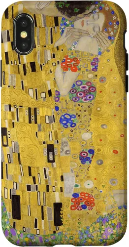 Vista 5 de Gustav Klimt's The Kiss Famous Painting Case for iPhone 17