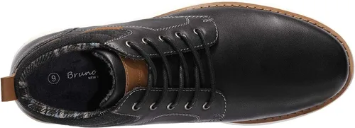 Vista 5 de Bruno Marc Botas de vestir Chukka de caña media para hombre