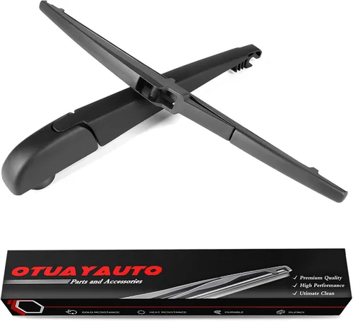 Vista 8 de OTUAYAUTO Juego de limpiaparabrisas trasero, compatible con Dodge Durango 2004-2009, Chrysler Aspen 2007-2009