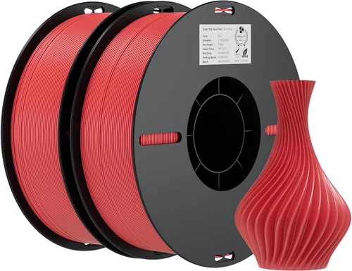 Vista 22 de Creality Filamento PLA de 0.069 pulgadas, paquete de 26.5 lbs, filamento de impresora 3D de alta precisión +/-0.001 in, extrusión consistente