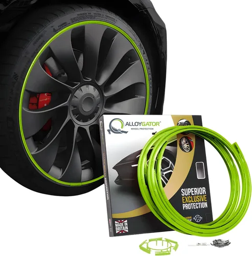 Vista 21 de AlloyGator Protector de Llanta Dorado para Ruedas de Automóvil (Se Adapta a Ruedas de 12-24" de Diámetro) - Paquete de 4 Protectores de Rueda