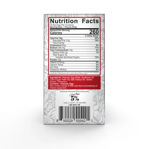 Vista 4 de Rich Piana 5% Nutrition Snack Time Disparos de proteínas exprimibles Bolsas de aperitivos altas en proteínas Prácticas proteínas alimentarias