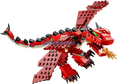 Vista 3 de LEGO Creator Criaturas rojas