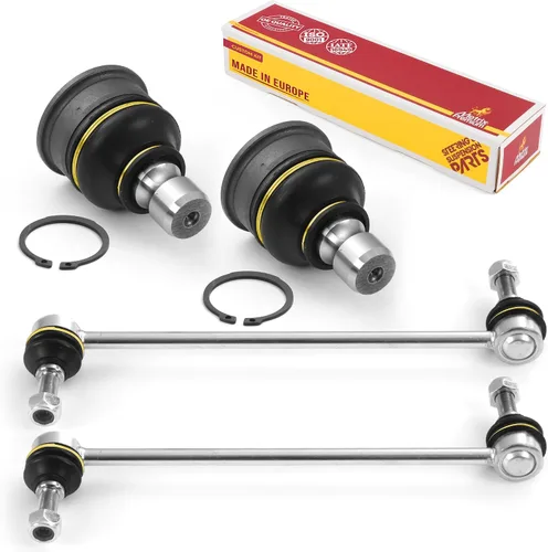 Vista 36 de Metrix Premium Chassis Parts - Juego de 4 piezas de articulación de rótula superior y barra estabilizadora delantera para Ford Ranger RWD 1998-2011