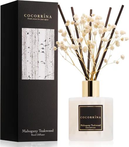 Vista 39 de Difusor de Varillas Cocorrína - Difusor Aromatizante con Aroma de Arroyo de Bambú con 8 Varillas, Difusor de Fragancia para Hogar, Decoración