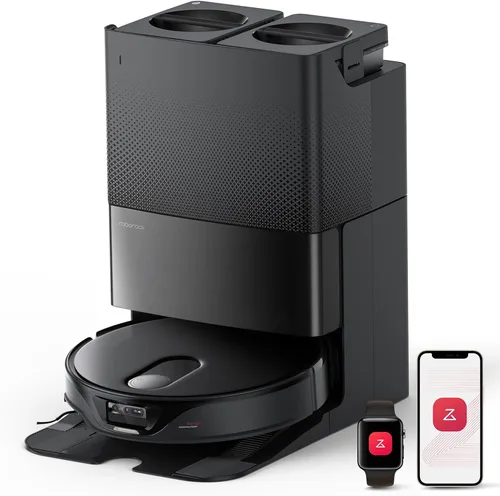 Vista 14 de roborock Qrevo CurvX Robot Aspirador y Trapeador, 22,000 Pa Succión