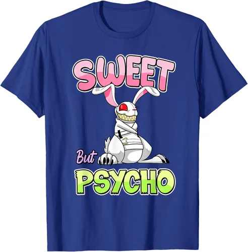 Vista 20 de Sweet But Psycho Shirt Bunny Creepy Gothic Rabbit Funny T-Shirt