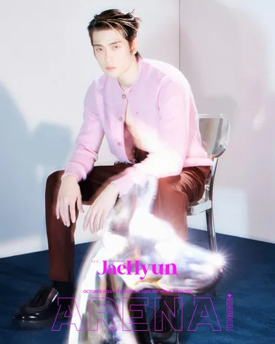 Vista 4 de Arena Homme+ Magazine Coreano Octubre 2023 NCT JAEHYUN (Portada A)