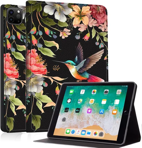 Vista 101 de Case for iPad mini A17 Pro (7th/6th Gen 2024/2021), Slim Shockproof Protective Cover with Auto Sleep/Wake, Durable PU Leather Multi-Angle Stand