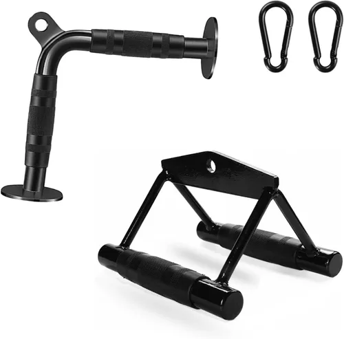 Vista 10 de Solid Cable Machine Attachment, Cable Attachments for Gym, Gym Cable Attachments, Cable Machine Attachments Set