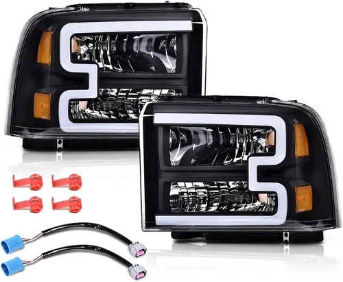Vista 20 de CHEDA Conjunto de Faros Delanteros Faro Compatible con GMC Canyon/Chevy Colorado 2004-2012 Conjunto de Faros Luces de Parachoques