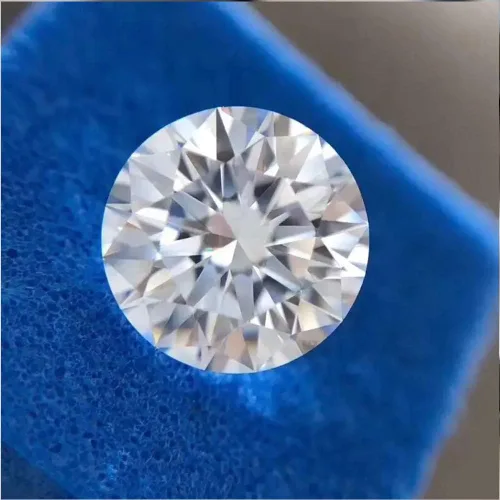 Vista 3 de GEMHUB CVD - Diamante suelto de 083 quilates color blanco - J de 0236in tamaño redondo brillante diamante cultivado en laboratorio Gema Diamante CVD