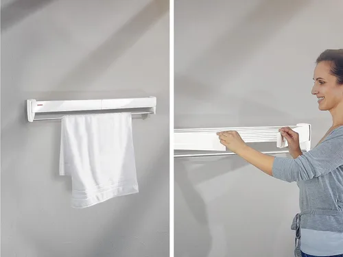 Vista 3 de Leifheit Telefix 100 - Tendedero retráctil de pared