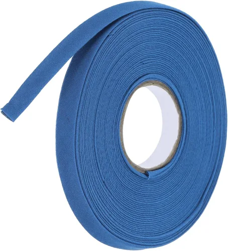 Vista 126 de MECCANIXITY Cinta al bies de doble pliegue de 1 pulgada, cinta al bies de poliéster continua a granel para coser, costura, acolchado, dobladillo