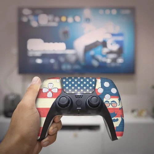 Vista 366 de Battman Custom PS-5 Controller Wireless compatible with Play-Station 5 Console by BCB Controllers Proudly Customized in USA with Permanent