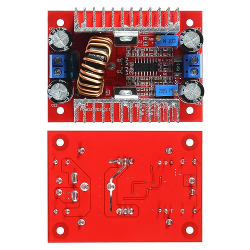 Vista 2 de 2 piezas CC 400W 15A Convertidor de incremento de voltaje con corriente constante Fuente de alimentación LED CC8.5V-50V a CC10V-60V Cargador