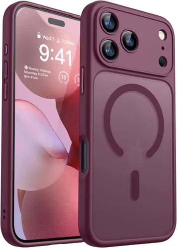 Vista 40 de CANSHN Funda magnética compatible con iPhone Air (6.5 pulgadas), mejorada [protección completa de la cámara] [compatible con Magsafe]