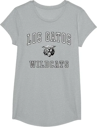 Vista 78 de Camiseta de Los Gatos de la escuela secundaria de Wildcats C1