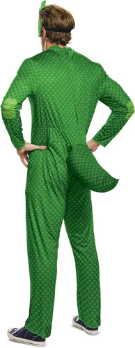 Vista 2 de Disguise Disfraz clásico de Gekko para hombre Verde