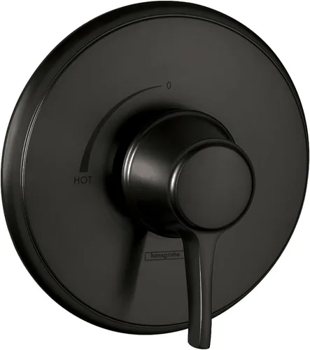 Vista 4 de hansgrohe Ecostat Classic 15404141 - Válvula de ducha con mango de presión de pulgada de ancho en bronce cepillado