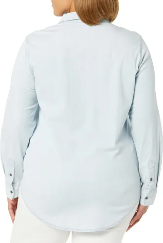 Vista 2 de Goodthreads Camisa vaquera de manga larga para mujer