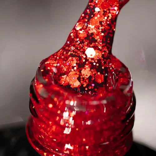 Vista 17 de BURANO Esmalte de uñas con purpurina, efecto holográfico brillante LED UV, gel de secado, sin astillas, esmalte brillante para hacer tus propias