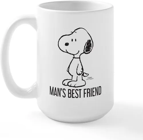 Vista 84 de CafePress SNOOPY Joe Cool - Taza de café de cerámica (15.0 fl oz)