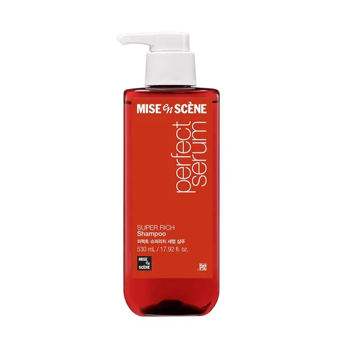 Vista 16 de Mise En Scene Perfect Serum Magic Straight Shampoo Anti-Frizz, protector del calor, efecto alisador de cabello, champú coreano para control