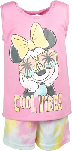 Vista 5 de Disney Winnie the Pooh Minnie Mouse - Camiseta sin mangas para niñas y niños pequeños