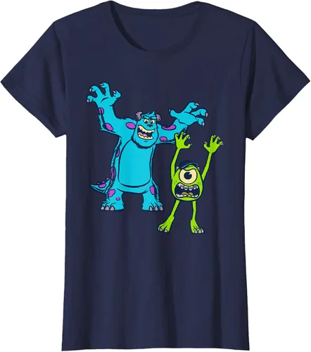 Vista 34 de Camiseta de la Universidad Sulley y Mike de los Monsters de Disney Pixar