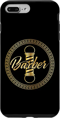 Vista 12 de Funda de regalo de graduación para iPhone 16 con logotipo de barbería barbería
